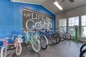 Bike Storage Facility at Windsor on White Rock Lake, Dallas, Texas
