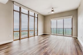 Oversized windows in select homes