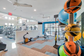 State of the art fitness center at Windsor Ridge Austin