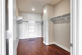 Generous Walk-In Closets With Shelving at The Woodley, Washington, District of Columbia