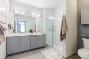 Luxurious Bathroom at The Club West at Pearl River, Pearl River, 10965