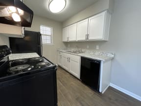 Apartments in North Charleston for Rent - The Retreat at Palm Pointe Apartments Renovated Kitchen with Energy Efficient Appliances