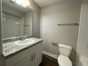 One bed bathroom at Nova Ridge, Charlotte, North Carolina