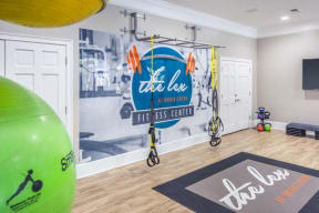 Lex at Brier Creek apartments in Morrisville, NC, fitness center with state-of-the-art equipment