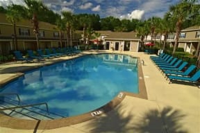 Congaree Villas, West Columbia South Carolina, community swimming pool