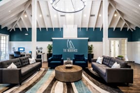 Modern Clubhouse located at The Moorings Apartments, League City TX 77573