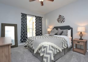 Guest room at The Moorings, League City, Texas
