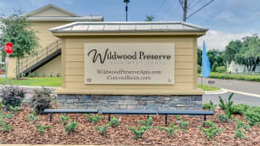 Wildwood Preserve Sign