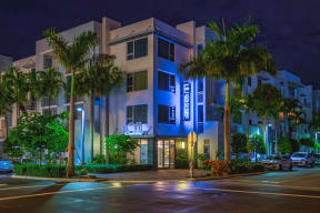 Twilight View Of Property at South of Atlantic Luxury Apartments, Delray Beach, FL, 33483