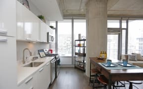 Interior Image of Apartment Kitchen