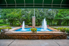 front fountain