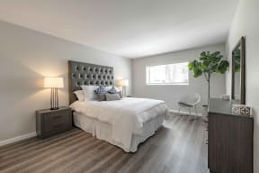 One Bedroom Apartments in San Clemente CA - Rancho Del Mar Bedroom with Natural Lighting
