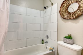 tiled bathrooms