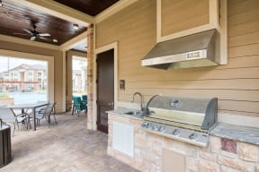 Community Grilling Station at Seville at Clay Crossing, Katy, TX, 77449
