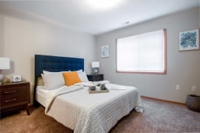 Two bedroom apartment homes with large closets at Flatwater Apartments in La Vista, NE