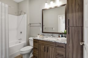 Nuvelo at Parkside Apartments in Apple Valley, MN Bathroom
