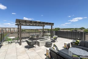 Rooftop Deck at Nuvelo at Parkside Apartments