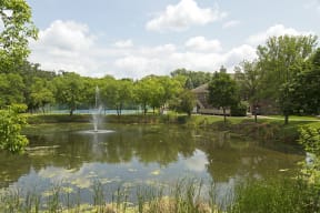 Regency Woods Apartments in Minnetonka, MN 30 Acres of Nature and Fountains