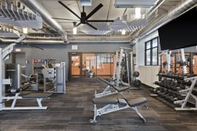 The Palmer Apartments in North Loop Minneapolis Fitness Center