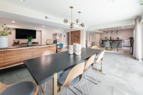 Resident lounge dining/conference table