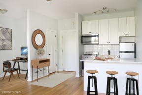 Studio Apartment 309 - Entry/Kitchen