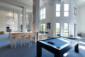 Brea Wendell Falls Clubhouse Pool Table
