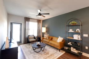 Brea Wendell Falls Model Living Room