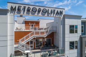 Metropolitan Front SIgn