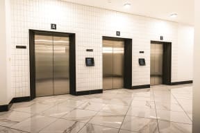 Elevators at The May, Cleveland