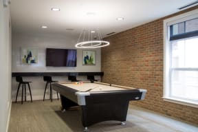 Modern Clubhouse With A Game Room at The Foundry, South Bend, IN, 46617