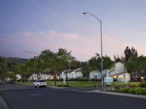 Safe Walking Paths In Courtyard, at  Oceanwood Apartments, California, 93436