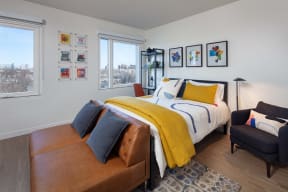 Gorgeous Bedroom at North+Vine, Illinois