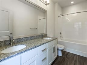 Updated Berewick Pointe Bathrooms in North Carolina Apartment Rentals