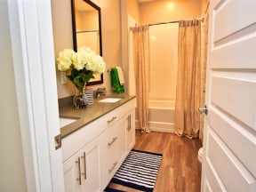 Luxurious Pointe at Lake CrabTree Bathrooms in Morrisville, NC Apartment Homes