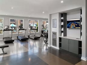 State Of The Art Pointe at Lake CrabTree Fitness Center in Morrisville Rental Homes