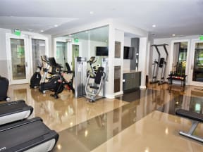 State of the Art Pointe at Lake CrabTree Fitness Center in Morrisville, North Carolina Apartment Rentals