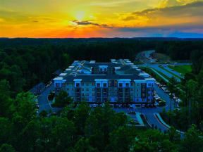 Sunset View at Pointe at Lake CrabTree Apartment Homes for Rent in North Carolina
