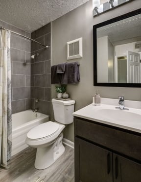 Upgraded Bathroom Fixtures at Foxboro Apartments, Illinois, 60090