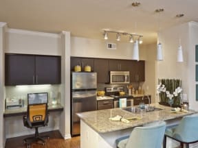Two Bedroom granite countertops