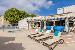 The Californian Apartments  lounge chairs