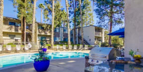 Shasta Lane Apartments Lifestyle - Pool Deck & Pool