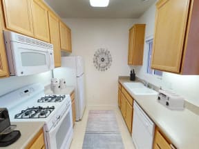 Kitchen Designed With Ample Storage Space at Knollwood Meadows Apartments, Santa Maria, California