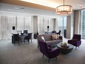 Modern Lounge Areas at Catalyst, Chicago, IL,60661