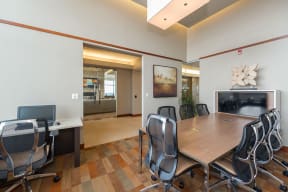 Business Center with High Speed Internet, at Wentworth House,North Bethesda