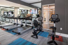 Fully Equipped Fitness Center at Meridian at Fairfield Park, Wilmington, NC