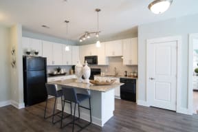 Fully Equipped Kitchen at Meridian at Fairfield Park, Wilmington, North Carolina