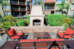  Outdoor Fireplace & Lounge Area - Ariana At El Paseo Lifestyle