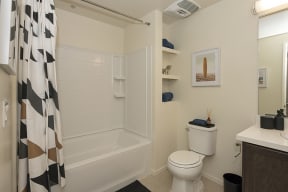 Bathroom l Metro 510 Apartment for rent in Riverside Ca