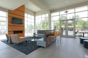 Furnished Club Center in Apartments at Encore At Westfork