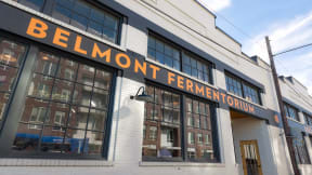 Exterior signage of Belmont Fermentorium